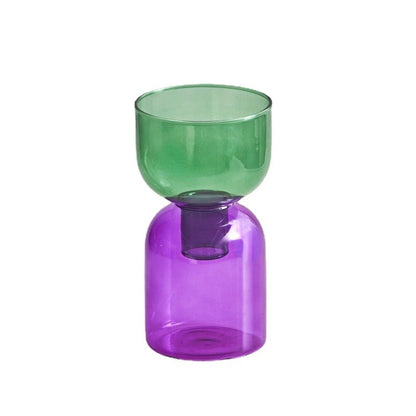 LZINA™ | Two-Piece Mini Bud Vase Terrarium Set