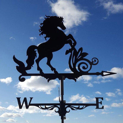 LZINA™ | Weather vane - Windy - Retro witch shape - Unique design