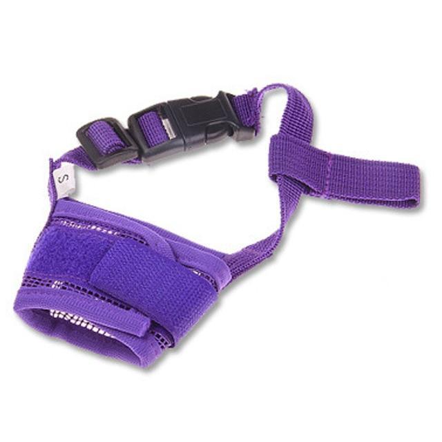 LZINA™ | Pet Dog Adjustable Mask Bark Bite Mesh Mouth Muzzle Grooming Anti Stop Chewing