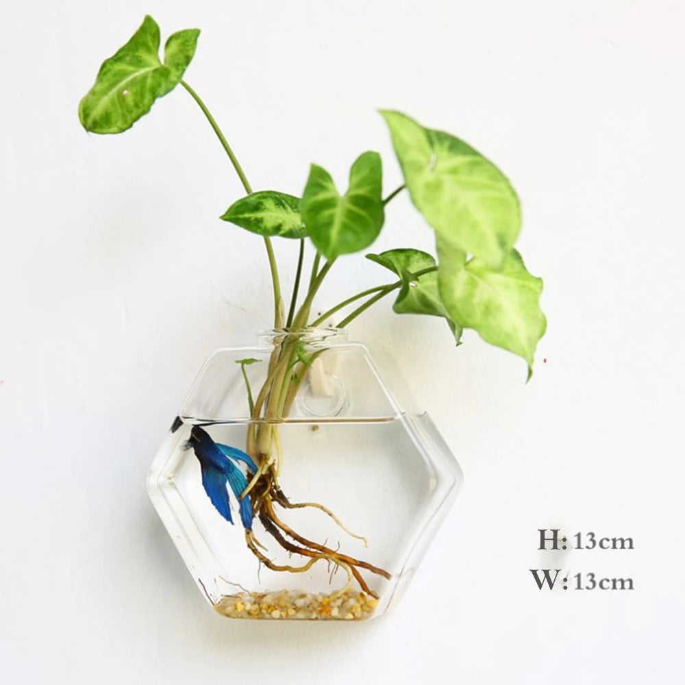 LZINA™ | Wall vase made of glass