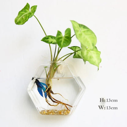 LZINA™ | Wall vase made of glass
