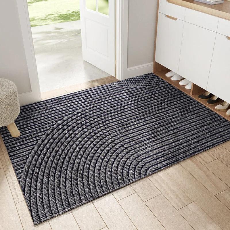 BowLift | Modern, Nordic-style PVC doormat │ Non-slip doormat for the entrance area │ Sand-removing foot mat
