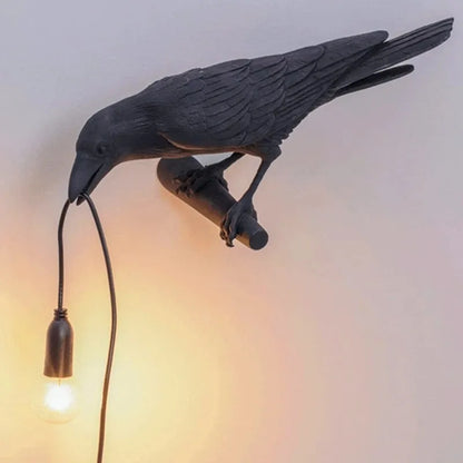 BowLift Creative Crow LED Wall Light - Innovative Ambient Accent Lamp