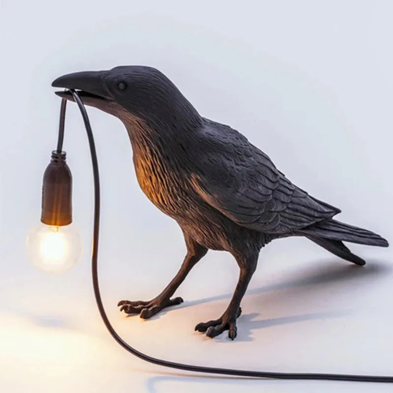 BowLift Creative Crow LED Wall Light - Innovative Ambient Accent Lamp