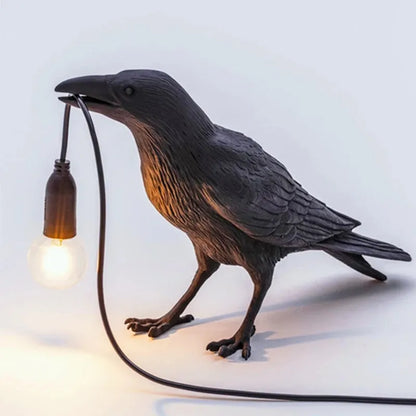 BowLift Creative Crow LED Wall Light - Innovative Ambient Accent Lamp