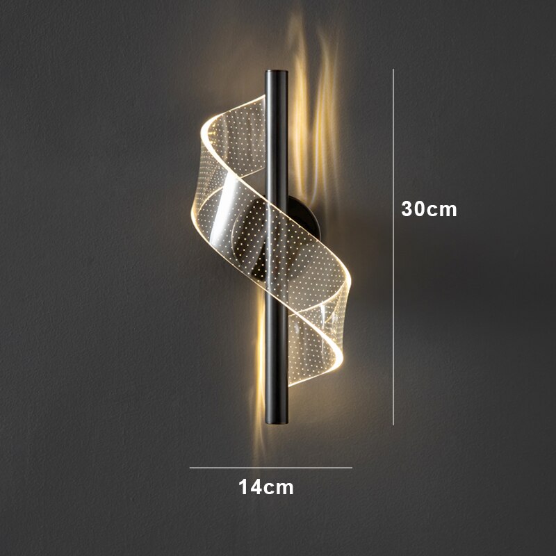 BowLift Luxury Glass Wall Lamp with Candle Holder – Elegant Glass Wall Sconce for Ambient Lighting
