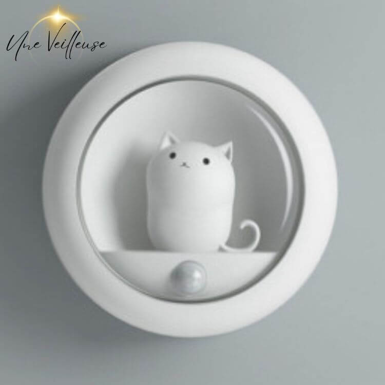 BowLift Wall Night Light — LuminoCat™ Cat Nightlight for a Cozy Glow