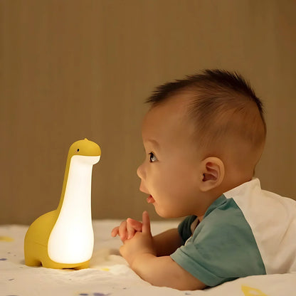LZINA™ | LED Dinosaur Night Light for Children – Soft Lighting for Soothing Nights