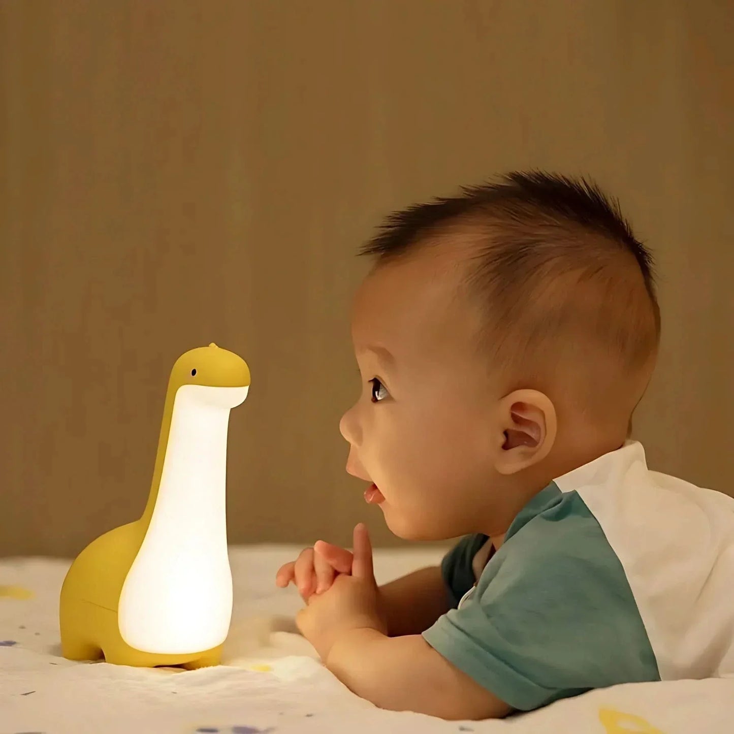 LZINA™ | LED Dinosaur Night Light for Kids with Soft Glow