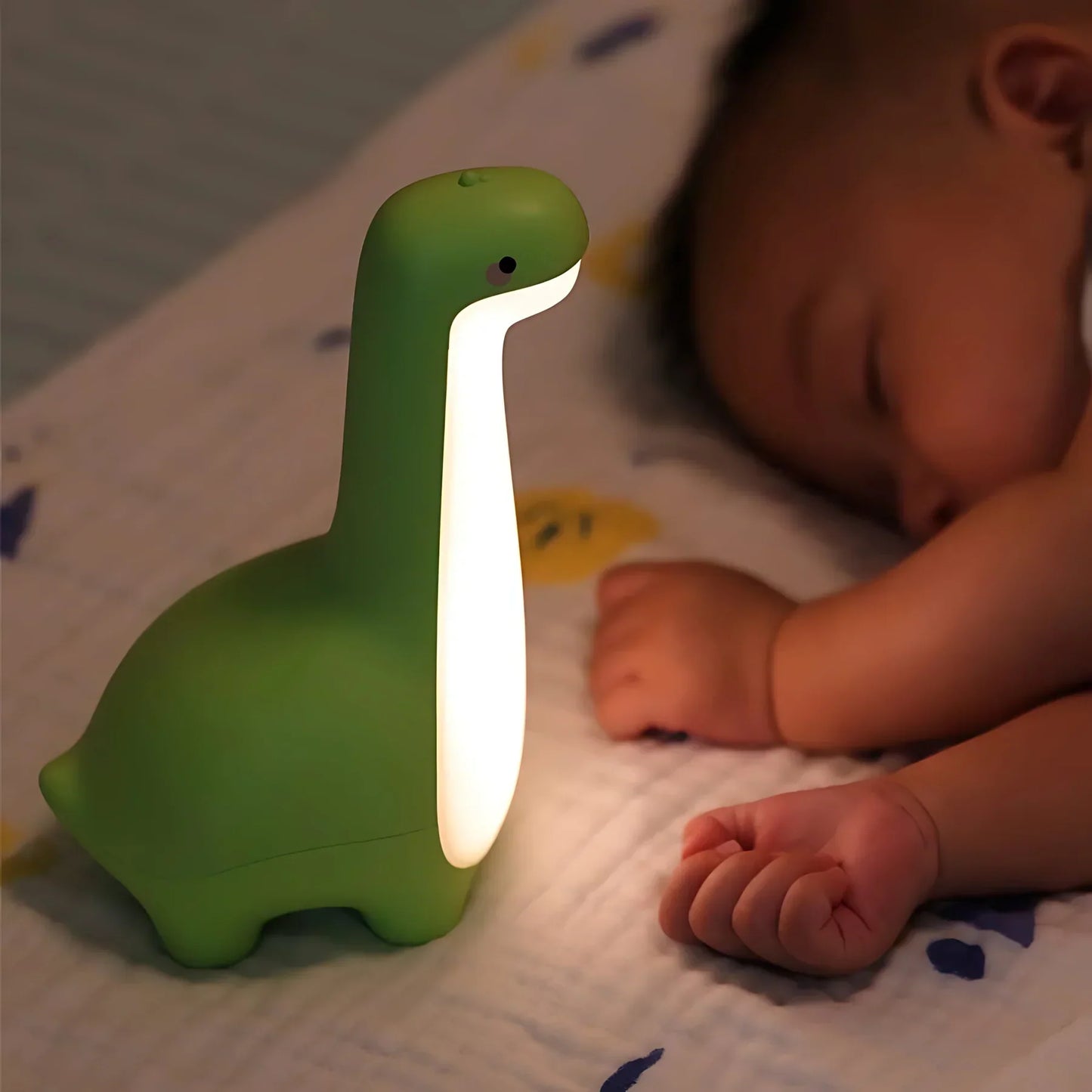 LZINA™ | LED Dinosaur Night Light for Children – Soft Lighting for Soothing Nights