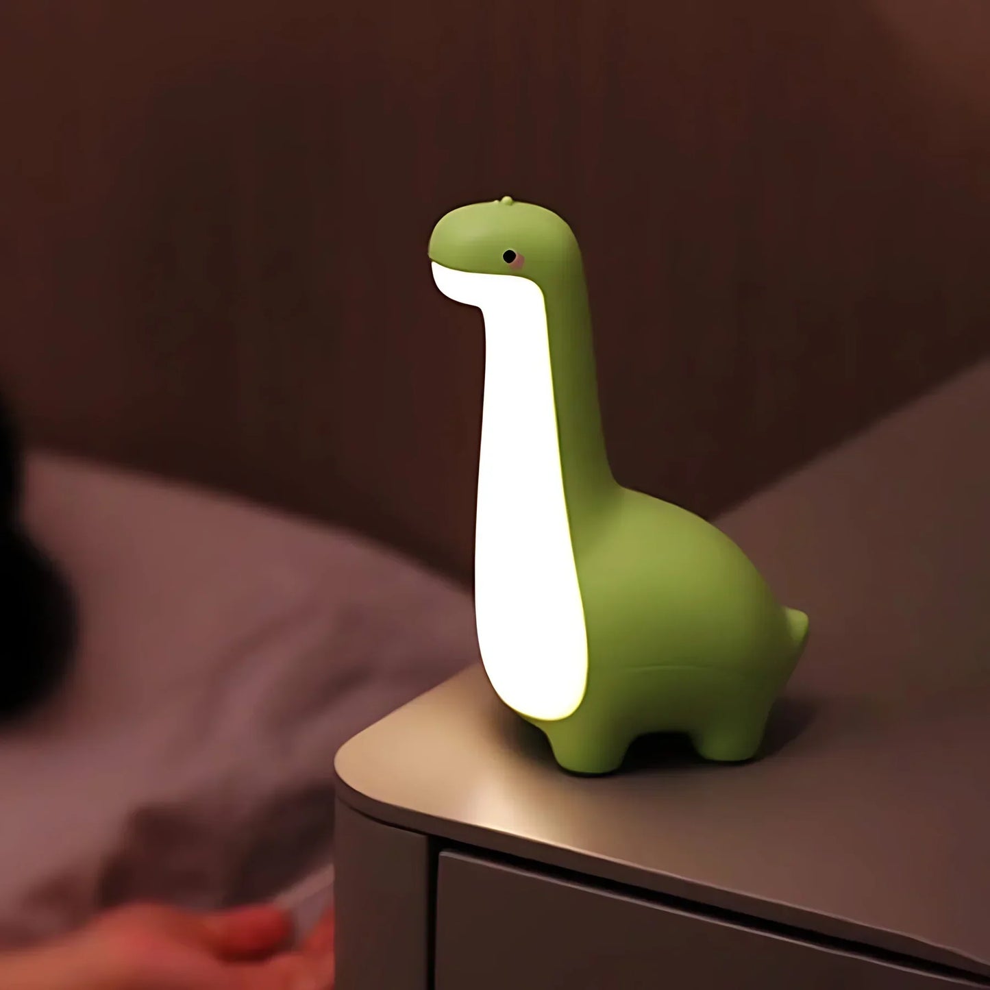 LZINA™ | LED Dinosaur Night Light for Children – Soft Lighting for Soothing Nights