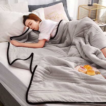 LZINA™ | Cooling Blanket for Hot Summer Nights