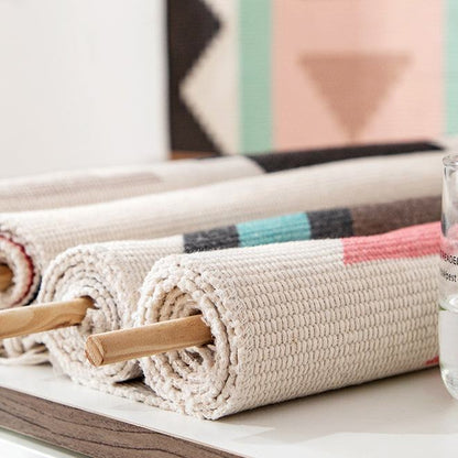 LZINA™ | Geometric Tufted Wall Carpet