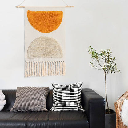 LZINA™ | Geometric Tufted Wall Carpet