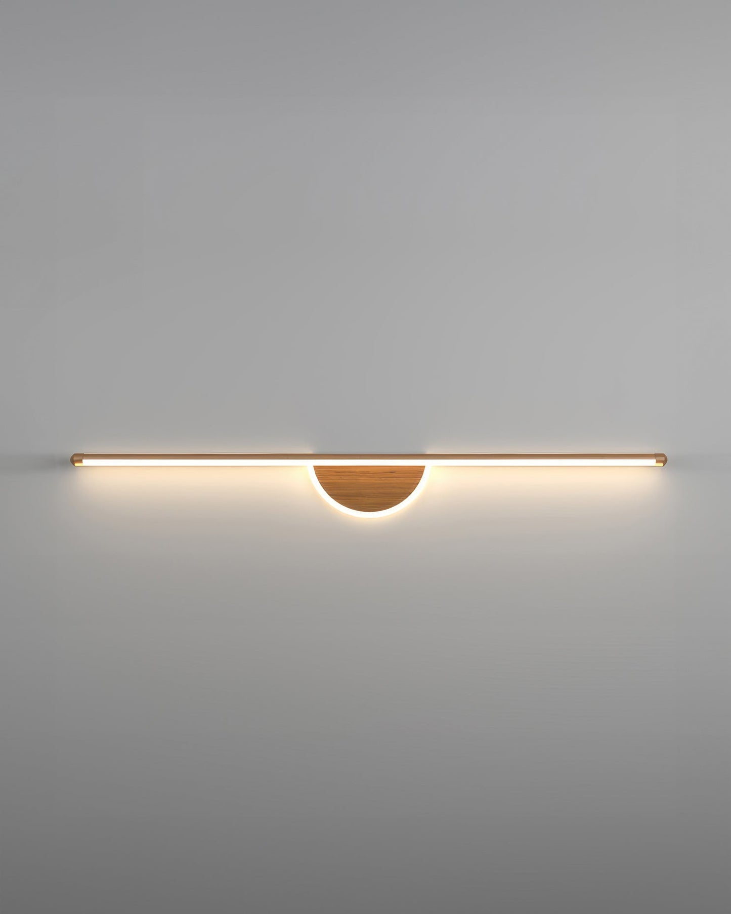 LZINA™ | Modern Wooden Arch Wall Lamp for Sleek Ambient Lighting