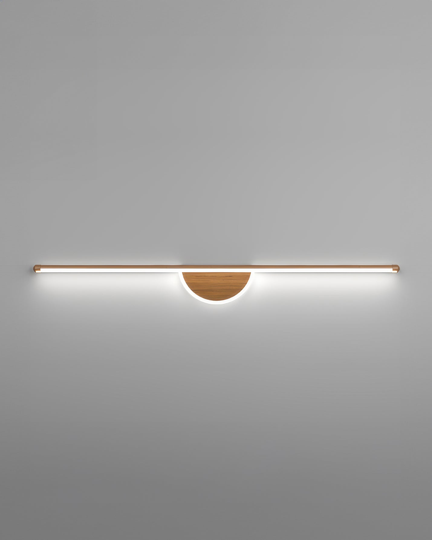 LZINA™ | Modern Wooden Arch Wall Lamp for Sleek Ambient Lighting