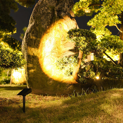 BowLift | Waterproof Solar LED Multi-Zoom Spot Light | Adjustable Zoom. Eco-Friendly & Ideal for Garden and Outdoor Landscape Lighting