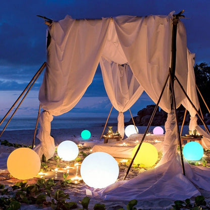 LZINA™ | Outdoor Globe Light - Wireless, Weatherproof, 16 Colors LED Ball Light