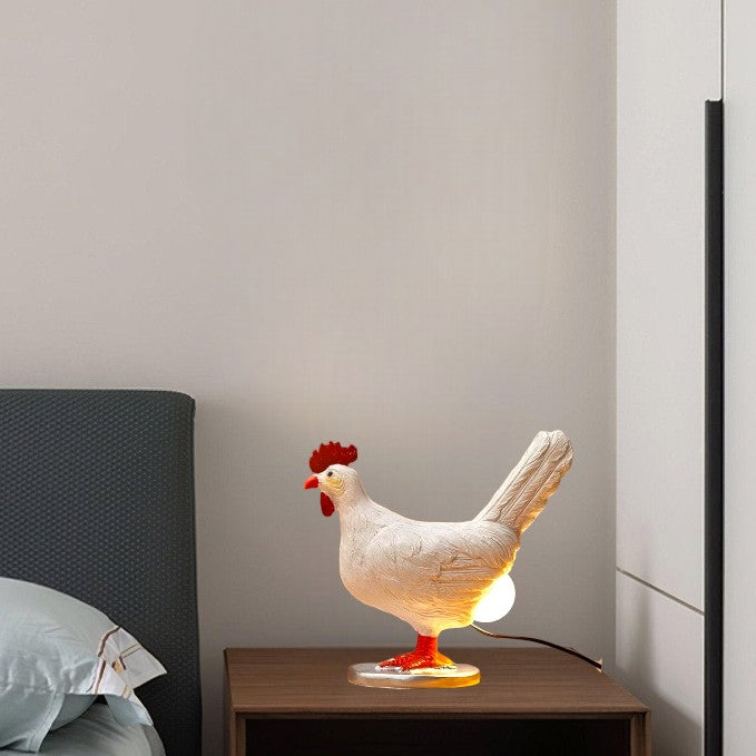 LZINA™ | Table Lamp Funny Chicken Animal Night Light