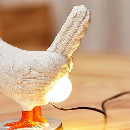 LZINA™ | Table Lamp Funny Chicken Animal Night Light