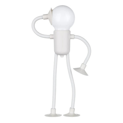 LZINA™ | Creative Bendable Cartoon Night Light with Suction