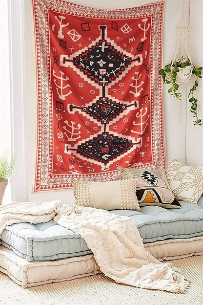 LZINA™ | Moroccan Totem Wall Tapestry
