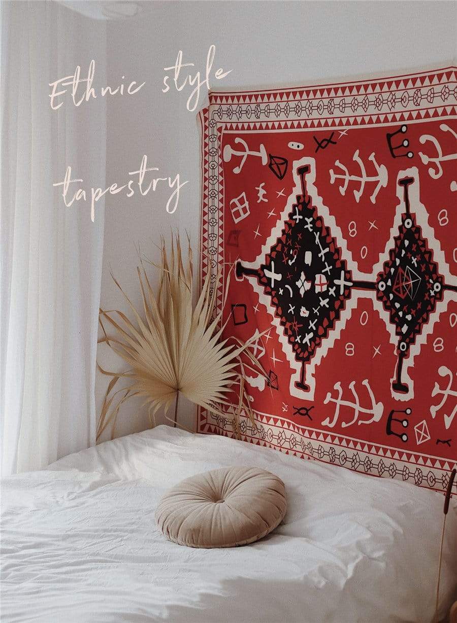 LZINA™ | Moroccan Totem Wall Tapestry