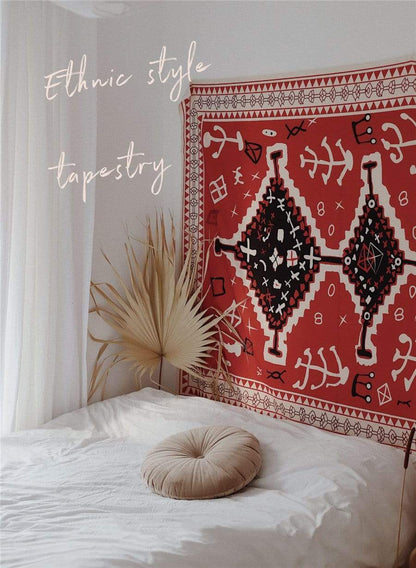LZINA™ | Moroccan Totem Wall Tapestry