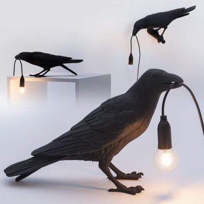 BowLift | Raven Bird Lamp — Elegant Ambient Lighting
