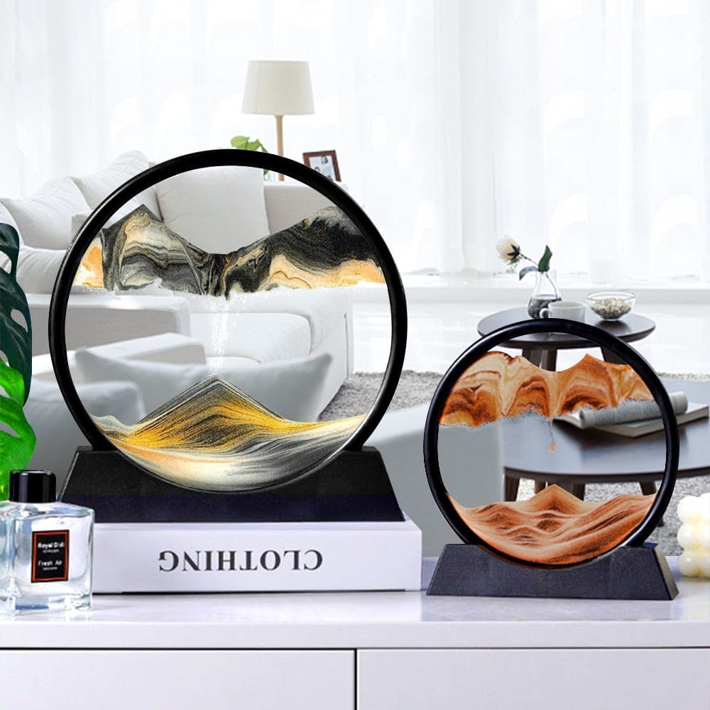 LZINA™ | Moving Hourglass Art