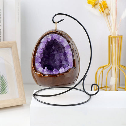 BowLift Natural Crystal Lamp - Elegant Ambient Lighting with Real Crystal
