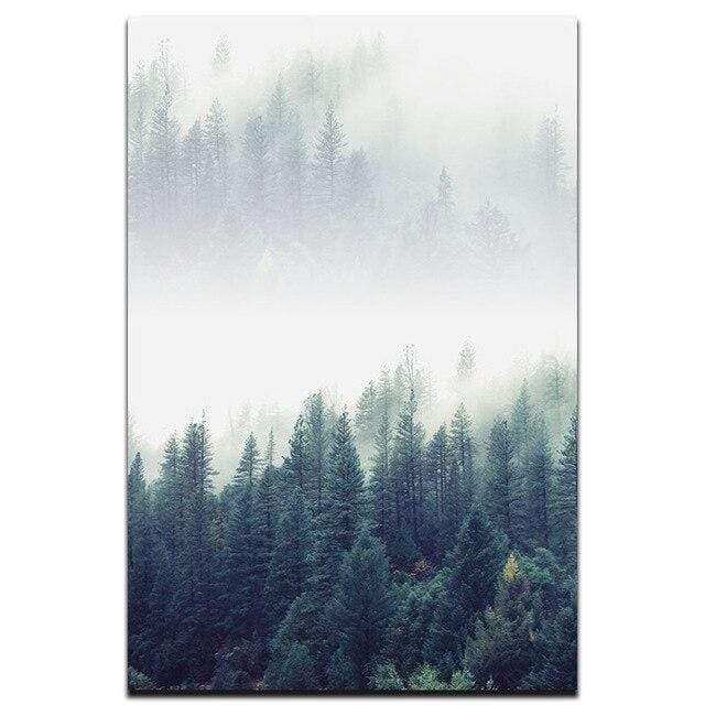 LZINA™ | 3-piece Nordic Forest Landscape Wall Art