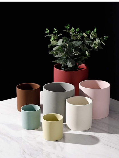LZINA™ | Colorful Ceramic Flower Pots