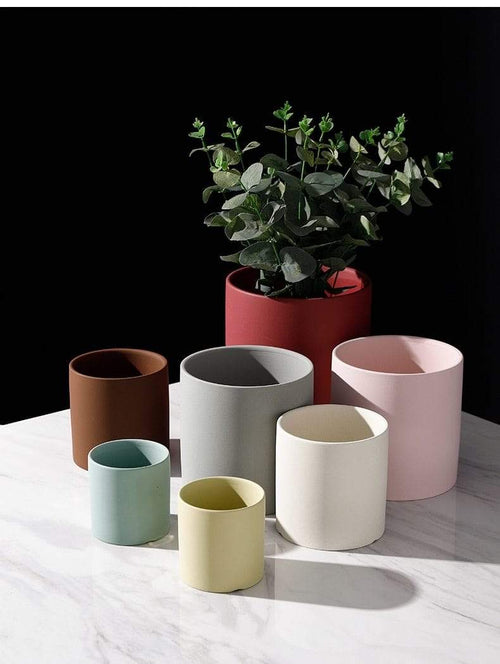 LZINA™ | Colorful Ceramic Flower Pots