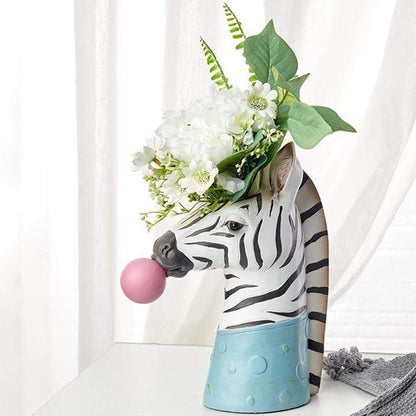 LZINA™ | Cute Animals Flower Vase