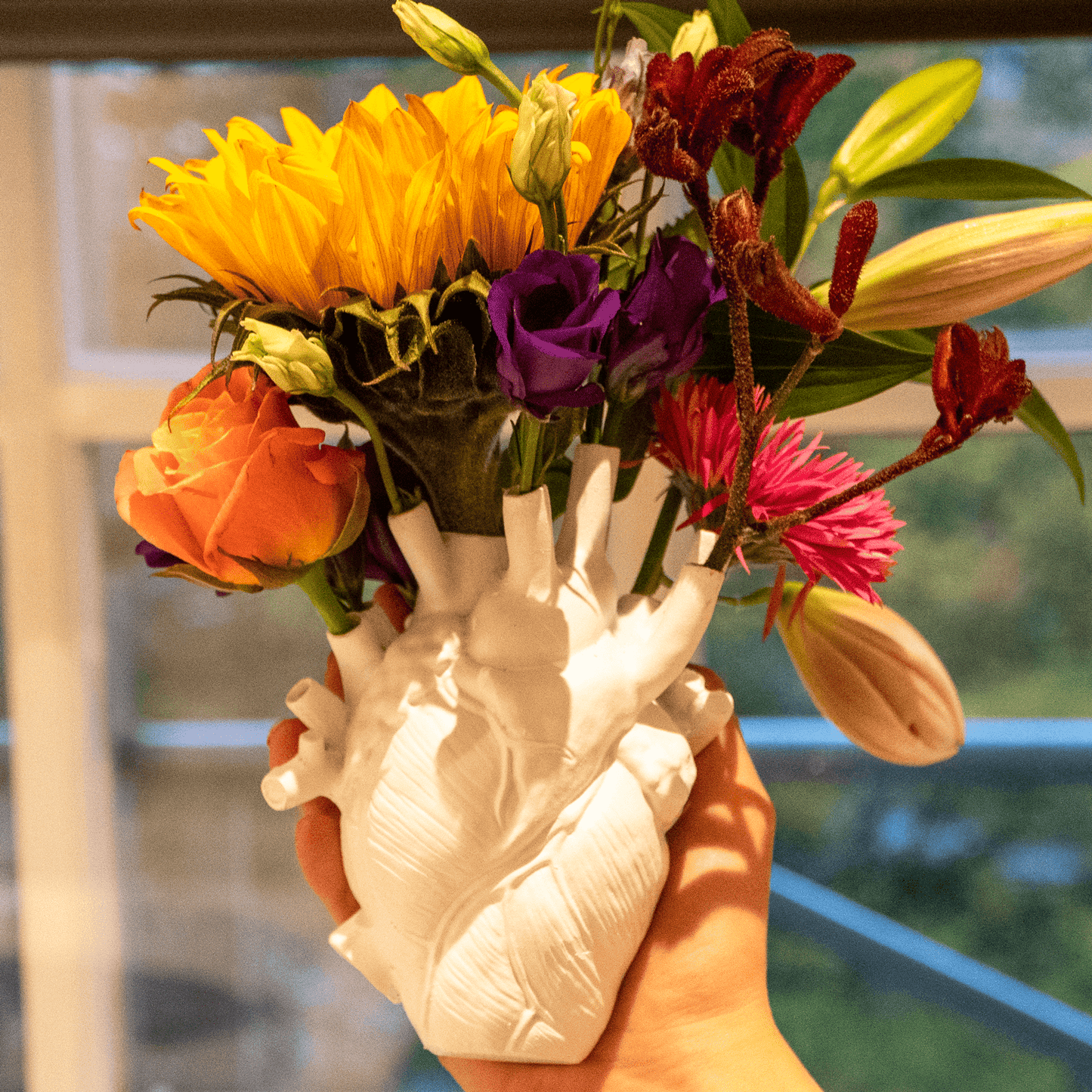 LZINA™ | Heart Flower Vase