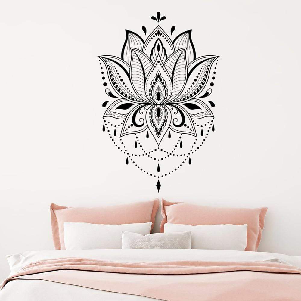 LZINA™ | Lotus Mandala Wall Sticker