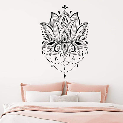 LZINA™ | Lotus Mandala Wall Sticker