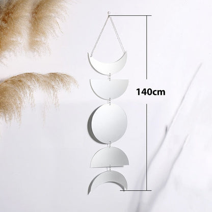 LZINA™ | Moon phases mirror wall hanging