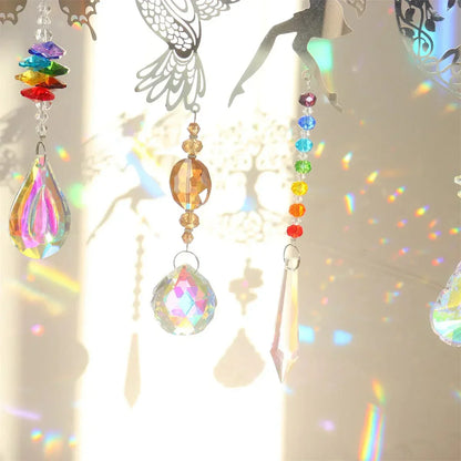 LZINA™ | Nature's Dance Crystal Sun Catcher