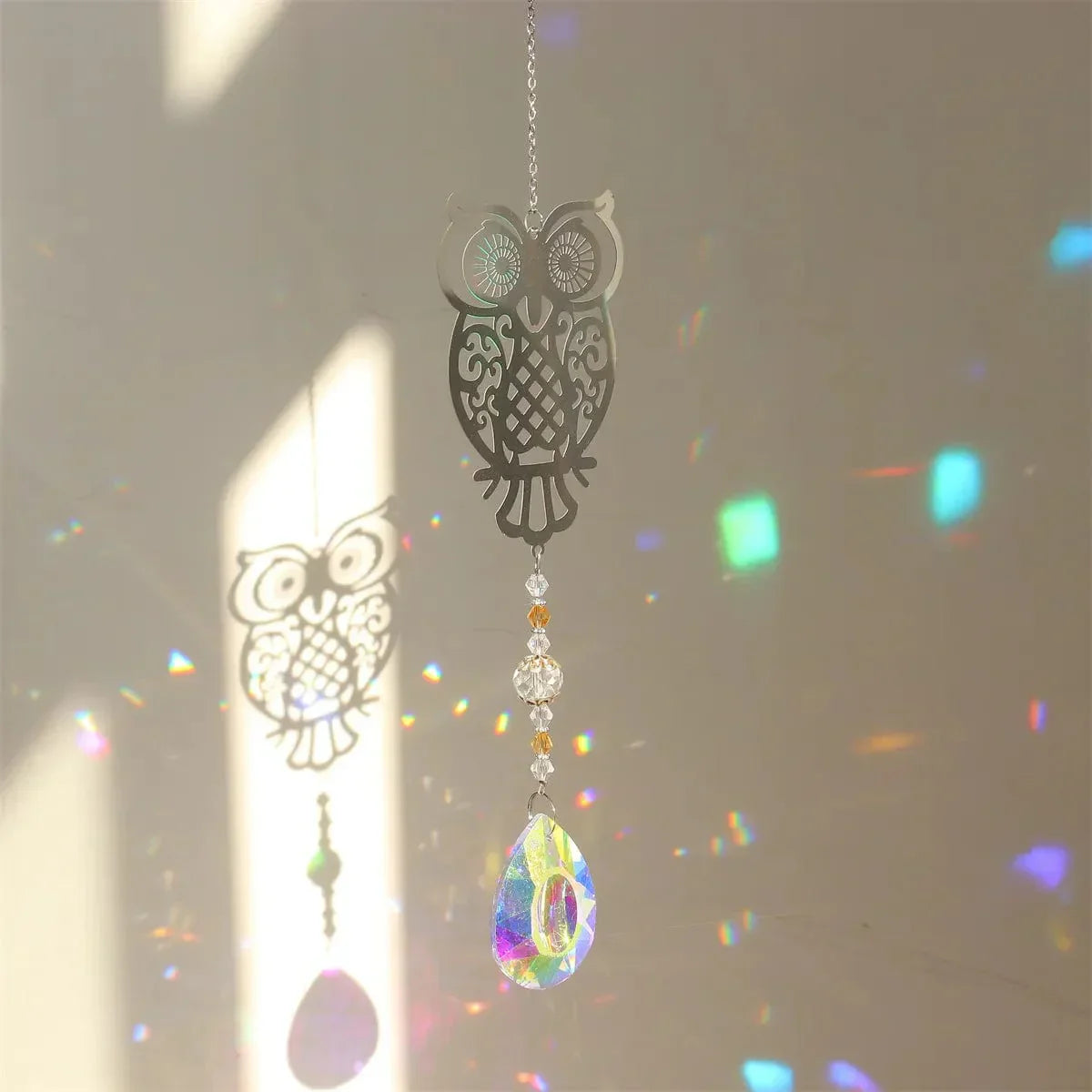 LZINA™ | Nature's Dance Crystal Sun Catcher