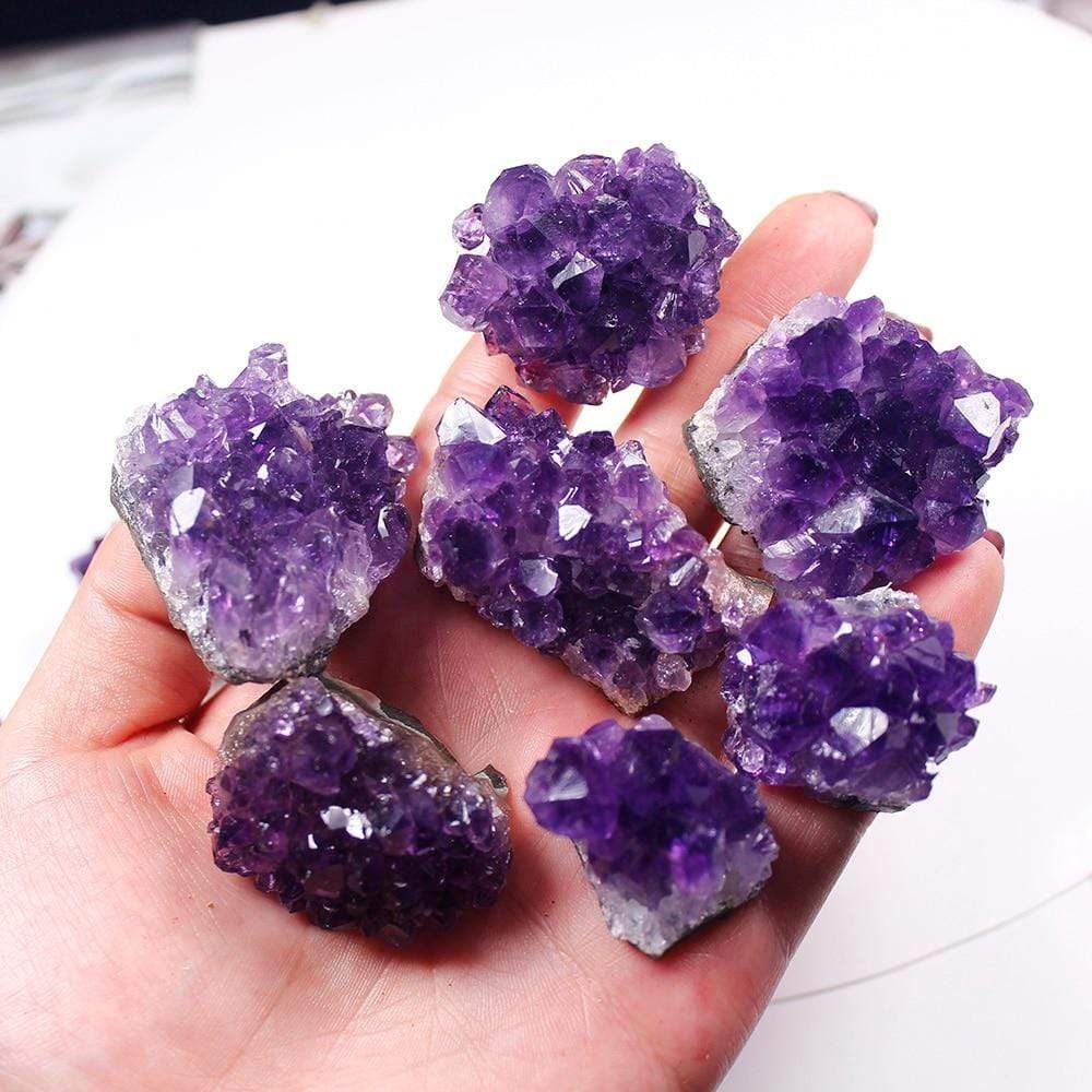 LZINA™ | Roh-Amethyst-Quartz-Crystal-Cluster