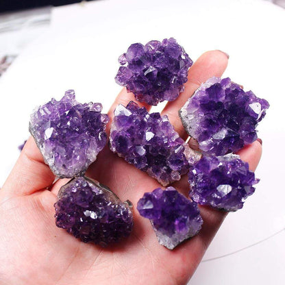 LZINA™ | Roh-Amethyst-Quartz-Crystal-Cluster
