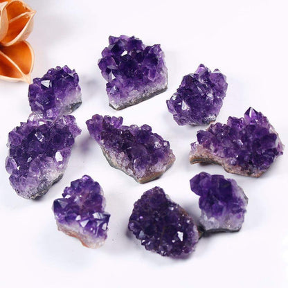 LZINA™ | Roh-Amethyst-Quartz-Crystal-Cluster