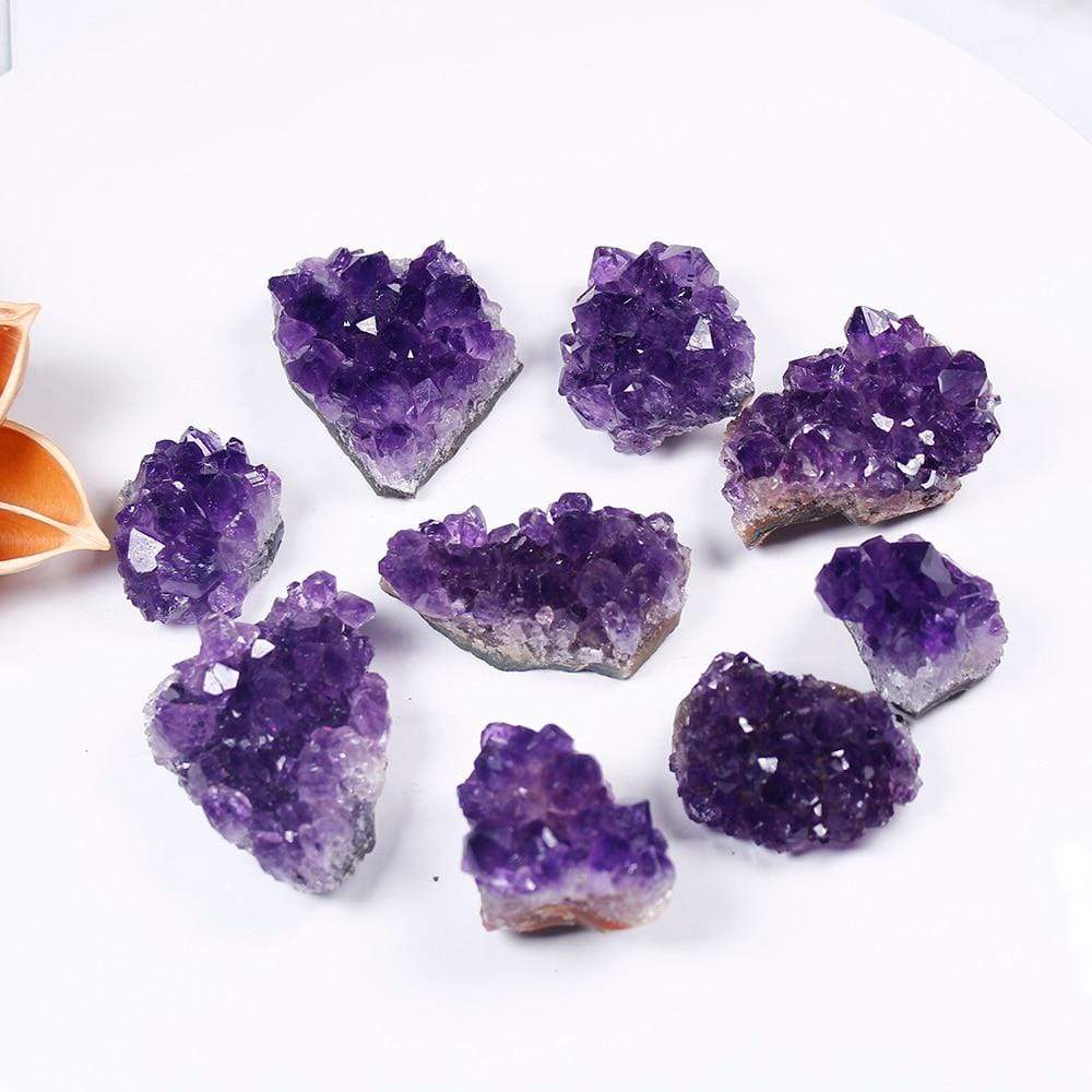 LZINA™ | Roh-Amethyst-Quartz-Crystal-Cluster
