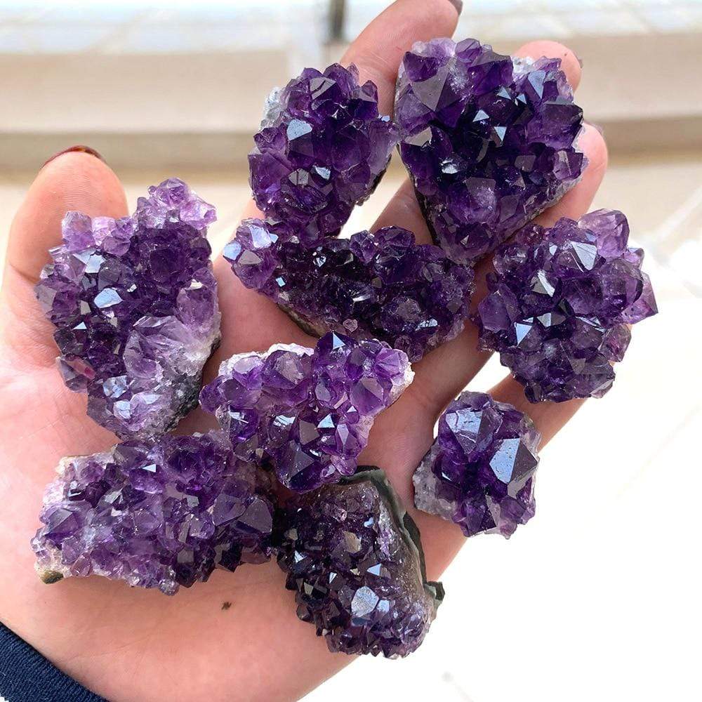 LZINA™ | Roh-Amethyst-Quartz-Crystal-Cluster