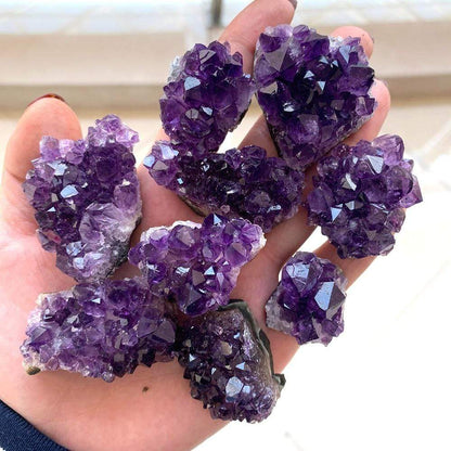 LZINA™ | Roh-Amethyst-Quartz-Crystal-Cluster