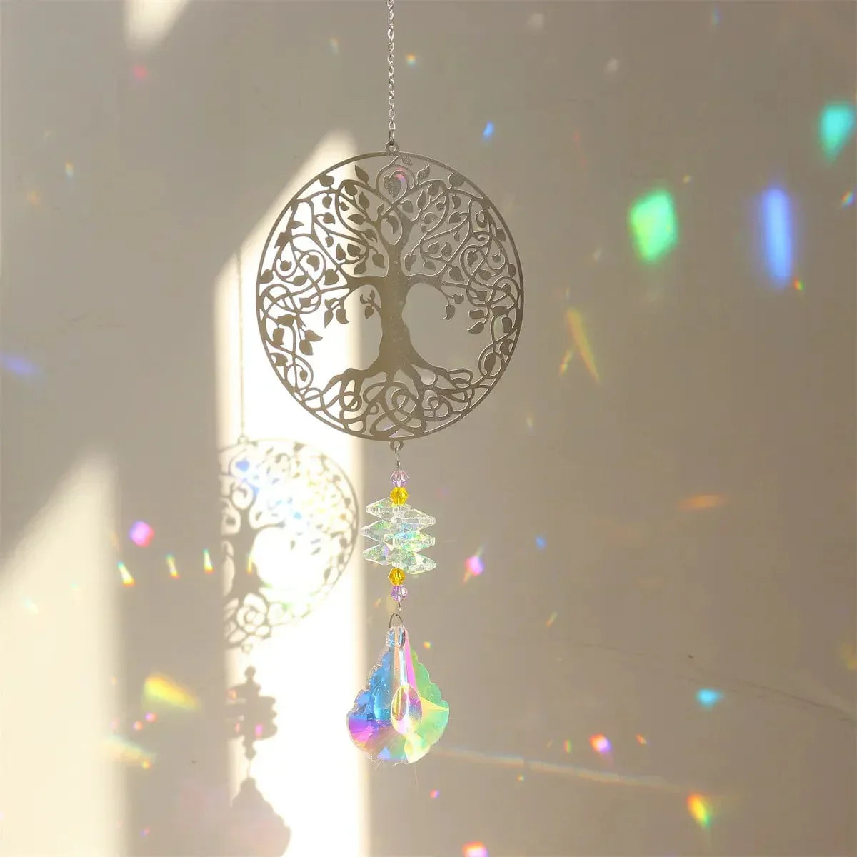 LZINA™ | Nature's Dance Crystal Sun Catcher