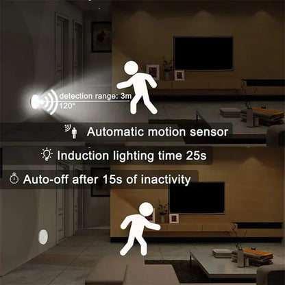 LZINA™ | Wireless Motion Sensor Night Light - LumiSense