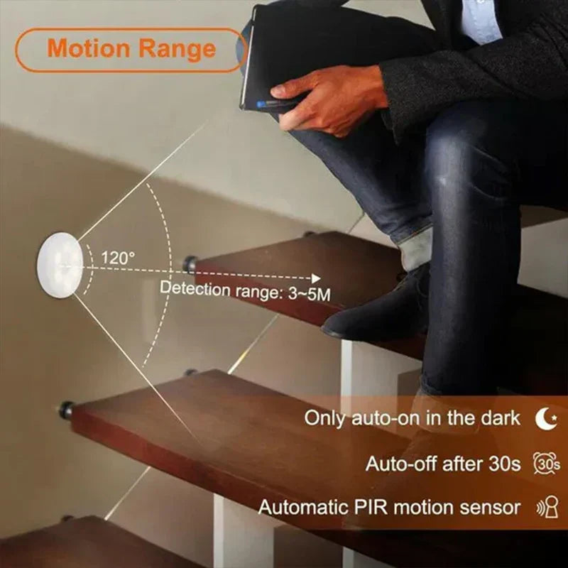 LZINA™ | Wireless Motion Sensor Night Light - LumiSense